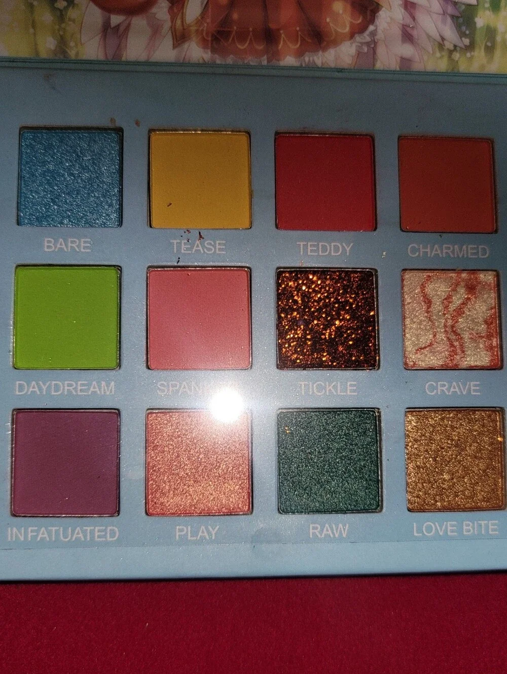Pink Eyeshadow Palette - Shimmery Pink Tones